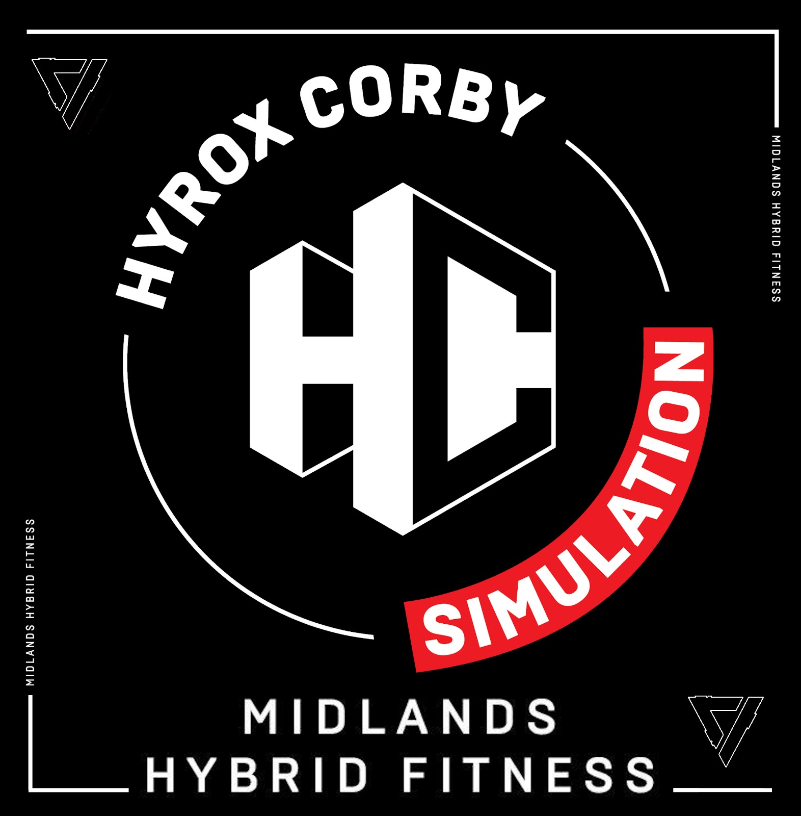 HYROX Corby logo